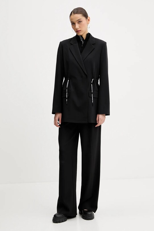 Top Karl Lagerfeld Jeans A2W18001 černá SS25
