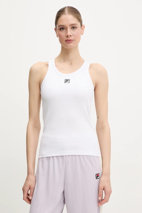 Top Fila Les slim biela FAW1017