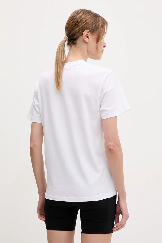 Odzież Fila t-shirt bawełniany Lignano FAW1053 biały