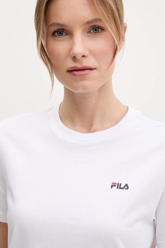 Fila t-shirt bawełniany Lignano biały FAW1053