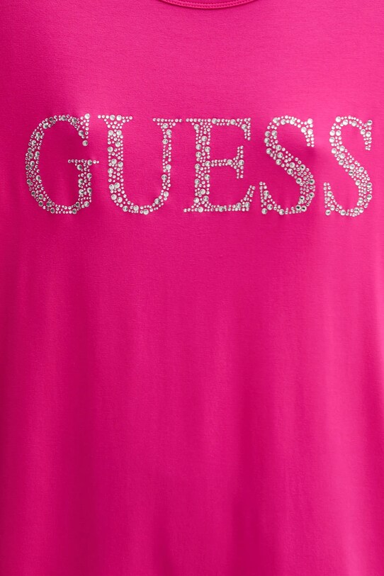Guess t-shirt różowy E5GI07.K68D2