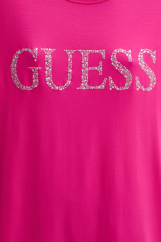 Тениска Guess розов E5GI07.K68D2