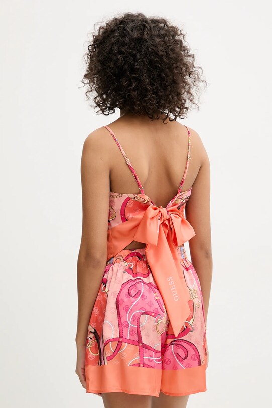 Îmbrăcăminte Guess top de plajă E5GH02.WH4V0 portocaliu