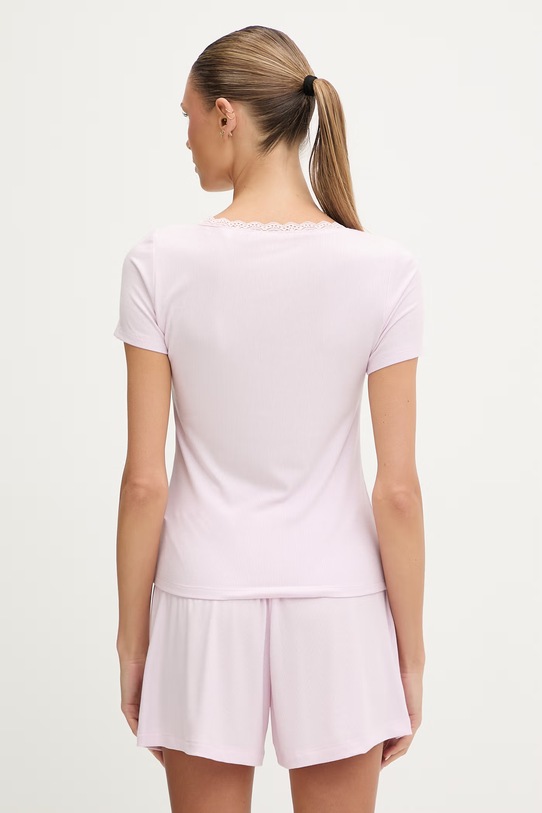 Odzież Guess t-shirt LIA O5GP02.KCQ72 różowy