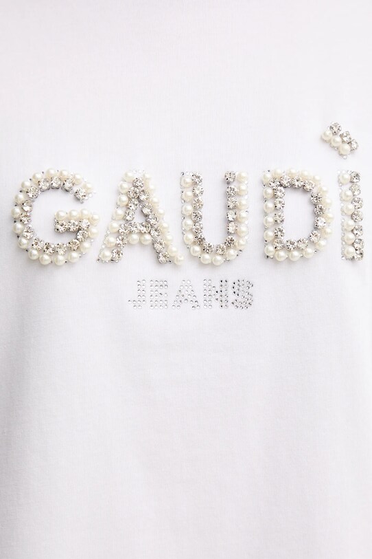 Gaudi tricou 511BD64030 alb