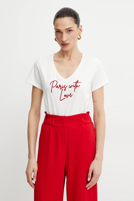 Morgan t-shirt DSAILOR regular biały DSAILOR