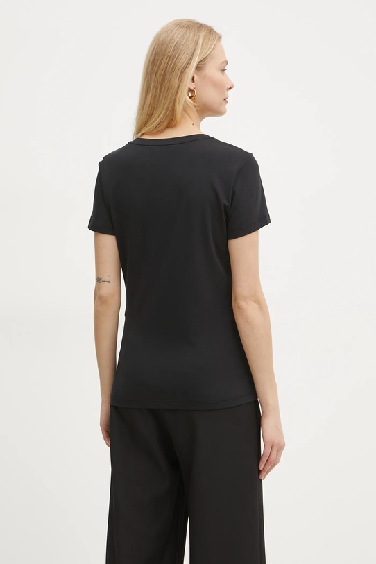 Îmbrăcăminte Fracomina tricou FP25ST3002J449N4 negru
