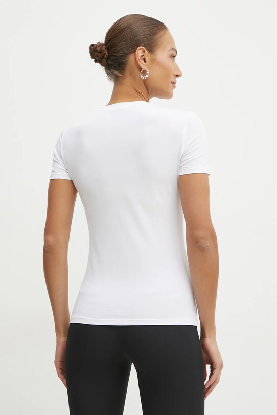 Îmbrăcăminte Fracomina tricou FP25ST3011J449N5 alb