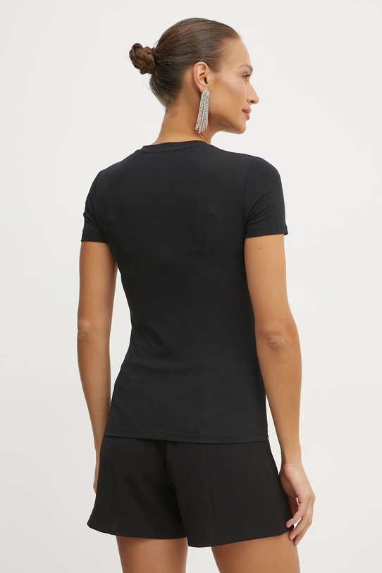 Odzież Fracomina t-shirt FP25ST3011J449N5 czarny