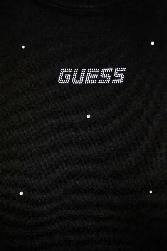 Памучна тениска Guess PRIMULA V5GI00.I3Z14 черен