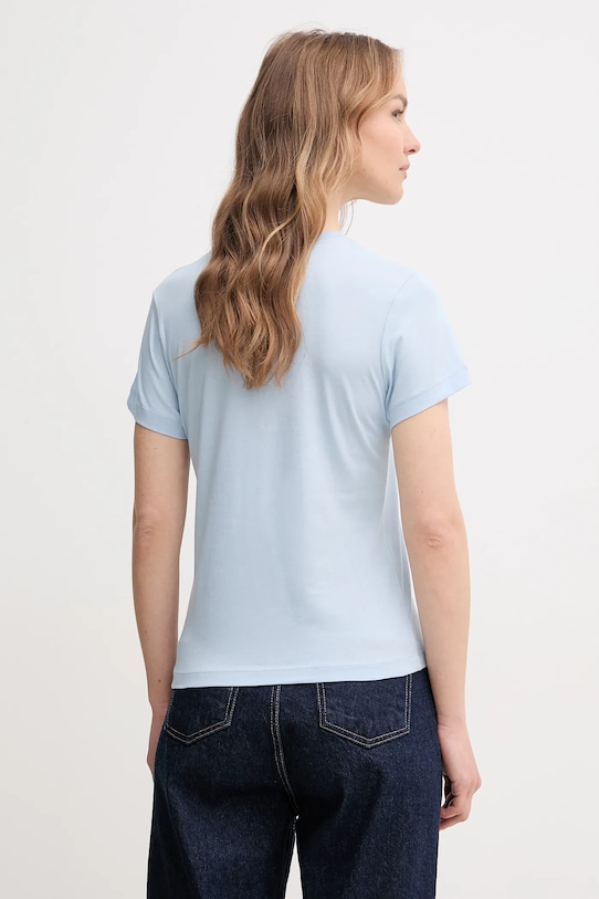 Guess tricou din bumbac V5GI02.K9RM1 albastru SS25