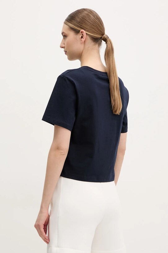 Odzież Guess t-shirt bawełniany V5GI04.I3Z14 granatowy