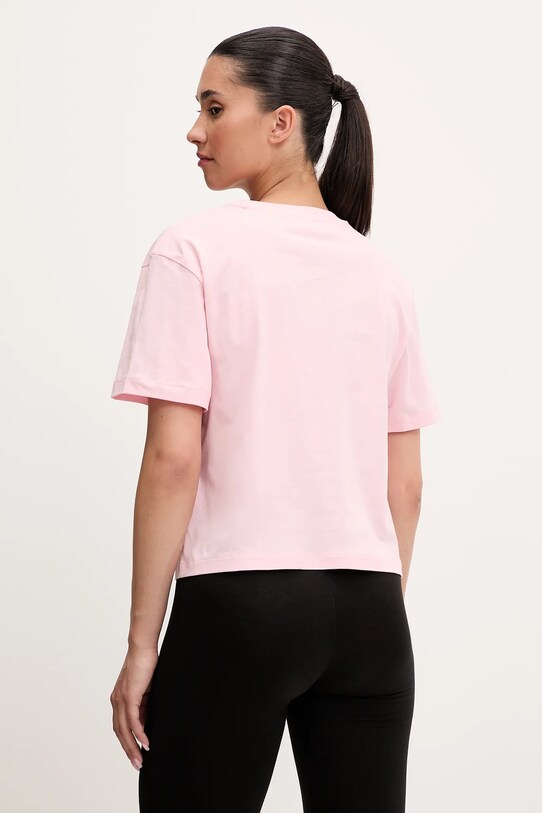 Odzież Guess t-shirt bawełniany CLEMATIS V5GI09.K9RM1 różowy