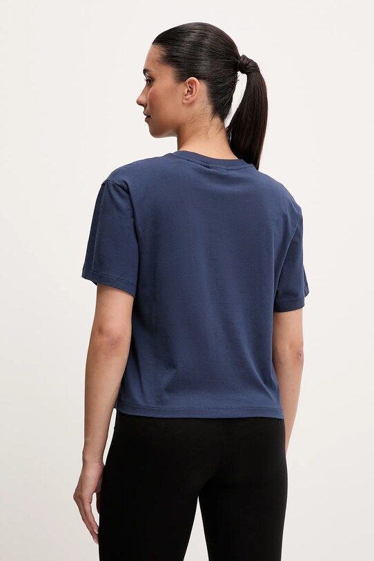 Odzież Guess t-shirt bawełniany CLEMATIS V5GI09.K9RM1 granatowy