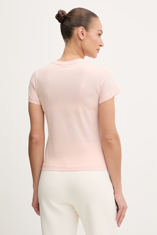 Одежда Хлопковая футболка Guess NARCISO V5GI10.K9RM1 розовый