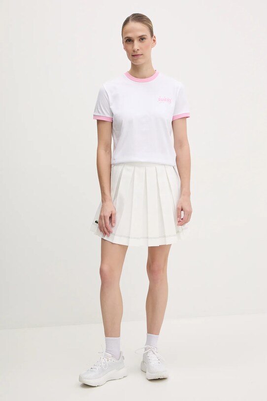 Guess tricou din bumbac FRESIA V5GI11.I3Z14 alb SS25