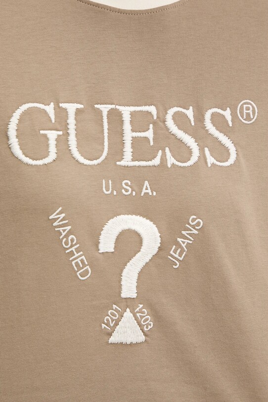 Guess t-shirt in cotone FILANTA V5GI18.I3Z14 beige