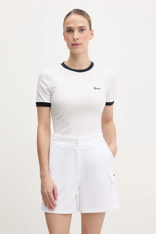 Majica kratkih rukava Guess MARIGOLD bijela V5GP08.KCRN2