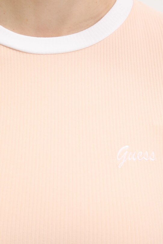 Guess tricou MARIGOLD V5GP08.KCRN2 portocaliu