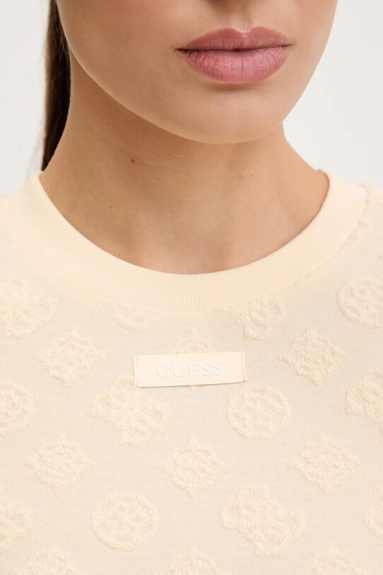 Tričko Guess PEONY V5GP21.KCT02 béžová