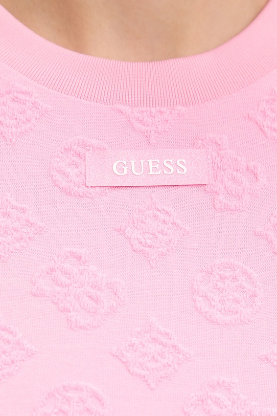 Guess t-shirt PEONY V5GP21.KCT02 różowy