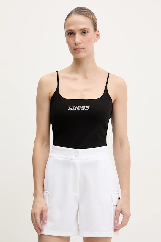 Guess top ORTENSIA uni negru V5GP22.J1314