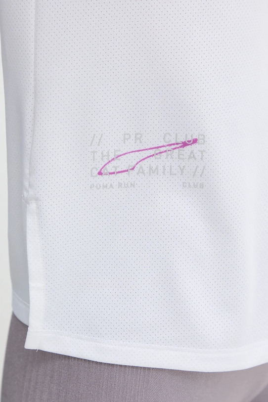 Тениска за бягане Puma 526659 бял