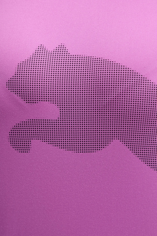 Puma top treningowy Train All Day Big Logo 526672 fioletowy