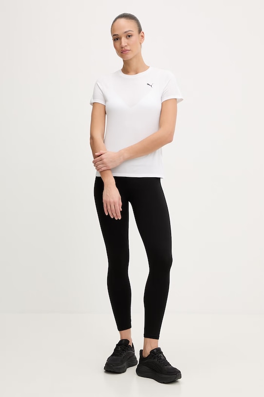 Μπλουζάκι προπόνησης Puma Train All Day Essentials 527177 λευκό SS26