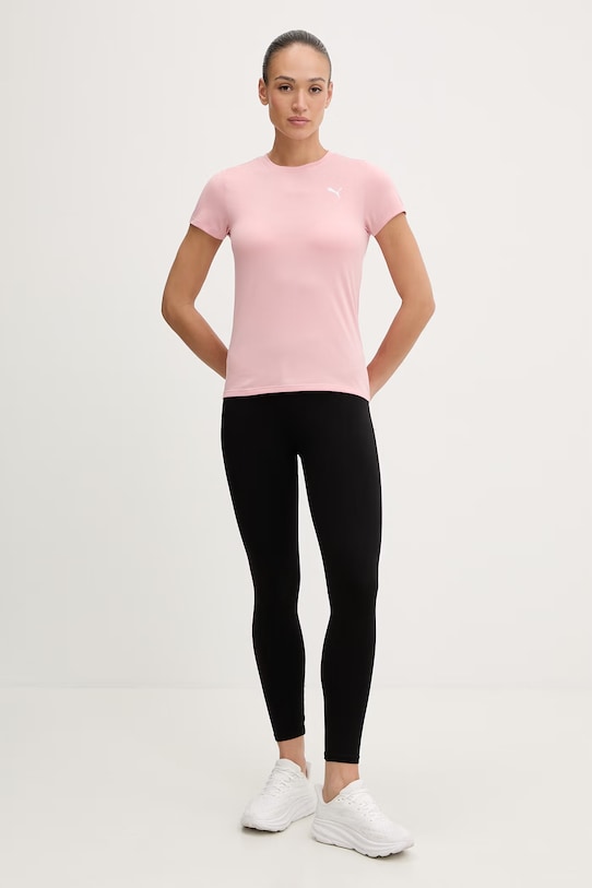 Puma t-shirt treningowy Train All Day Essentials 527177 różowy SS26