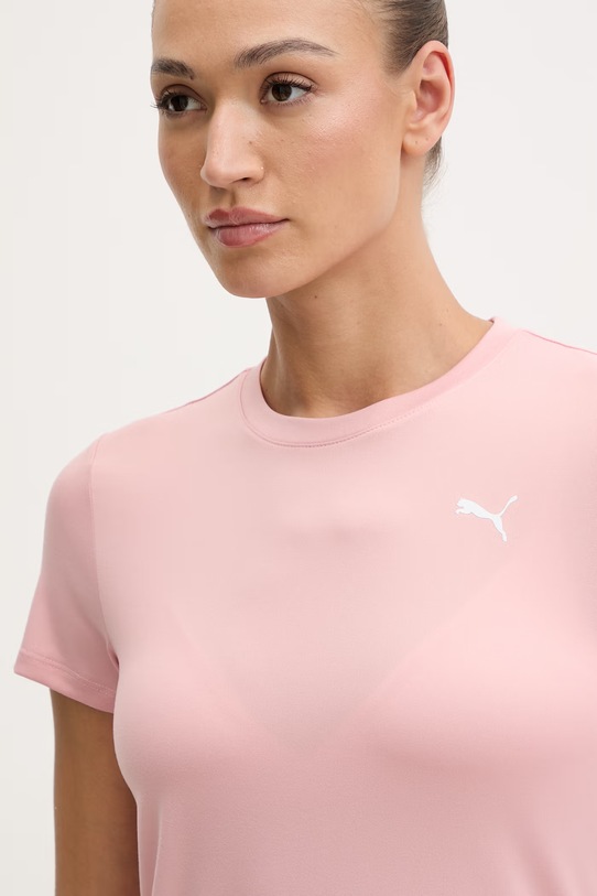 Puma t-shirt treningowy Train All Day Essentials różowy 527177