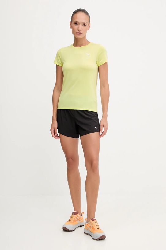Puma t-shirt treningowy Train All Day Essentials 527177 zielony AW25