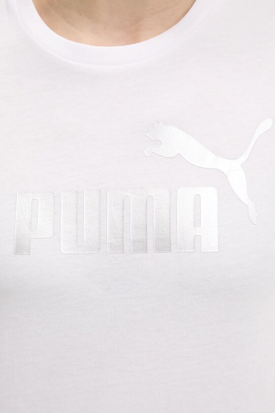 Памучна тениска Puma 631536 бял