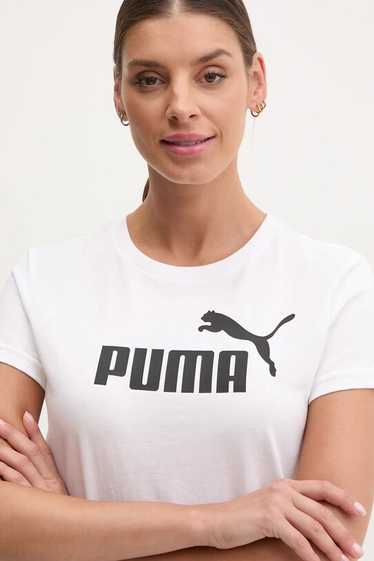 Puma tricou din bumbac bej 682370