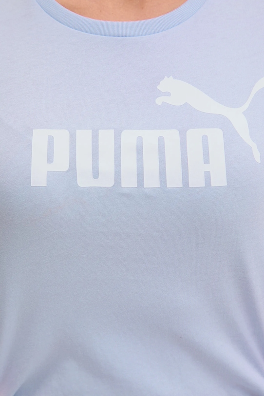 Puma tricou din bumbac 682371. albastru