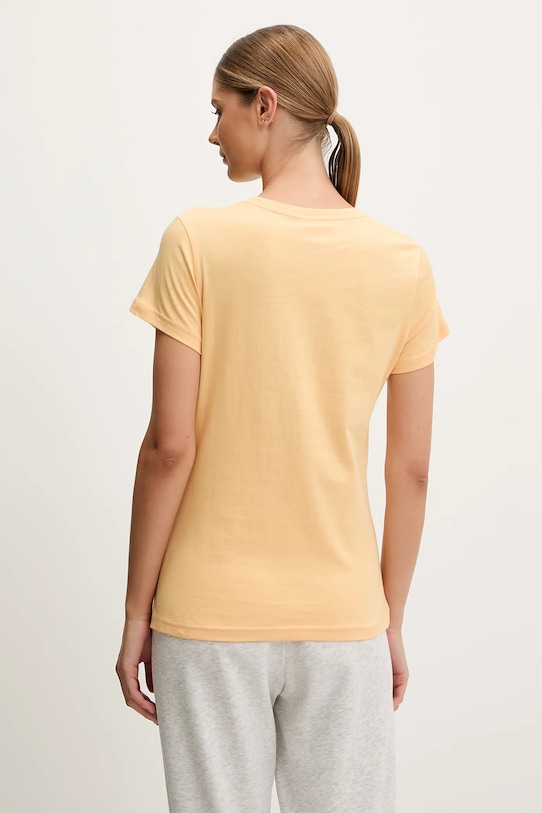 Oblečení Bavlněné tričko Puma 682371. oranžová