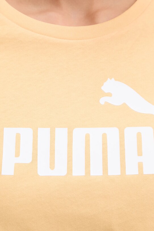 Puma t-shirt bawełniany 682371. pomarańczowy