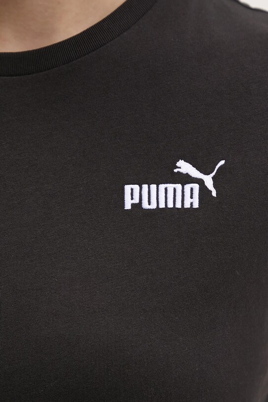 Puma pamut póló 682372 fekete