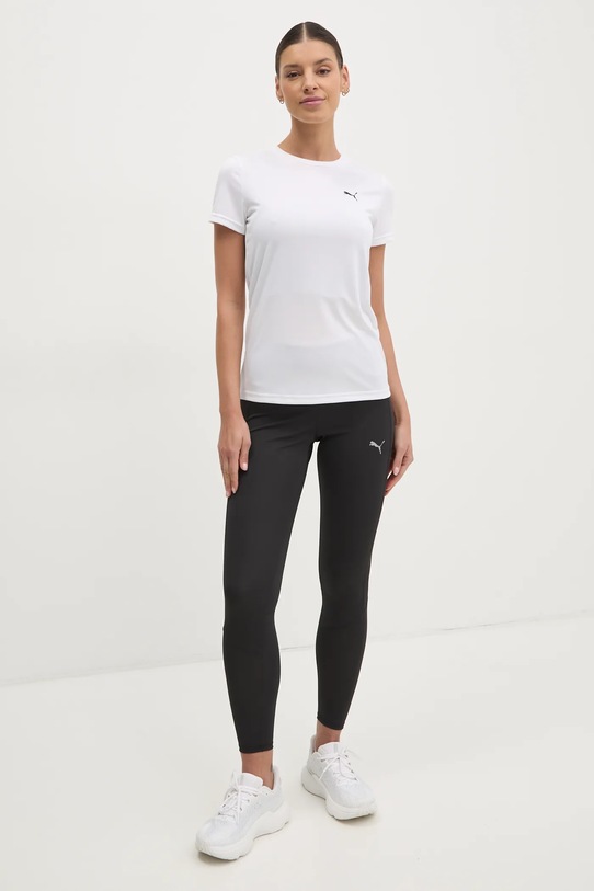 Bavlnené tričko Puma 682376 biela SS25