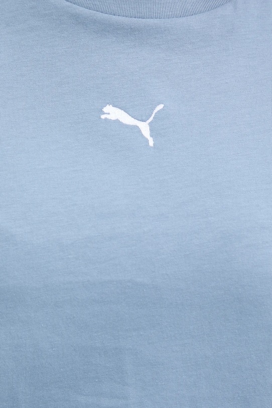 Puma t-shirt bawełniany 684971 niebieski
