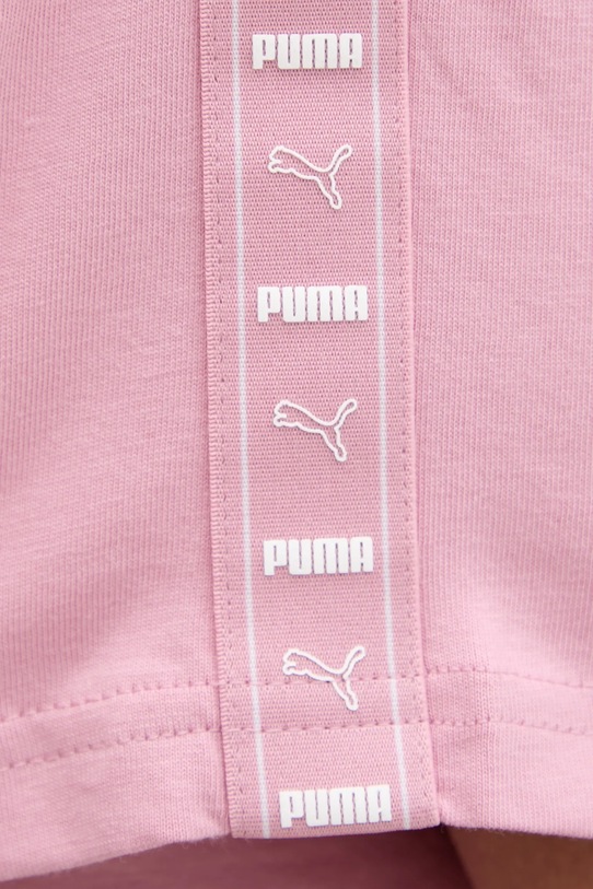 Puma t-shirt bawełniany 685009 różowy