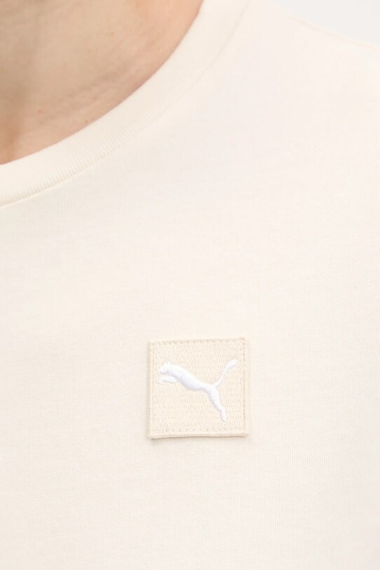 Puma t-shirt in cotone 685016. beige