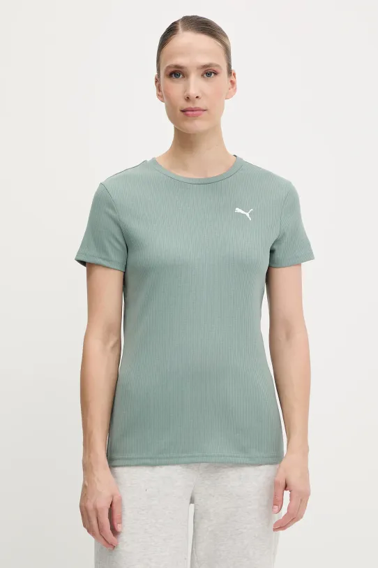 Puma t-shirt regular zielony 685021