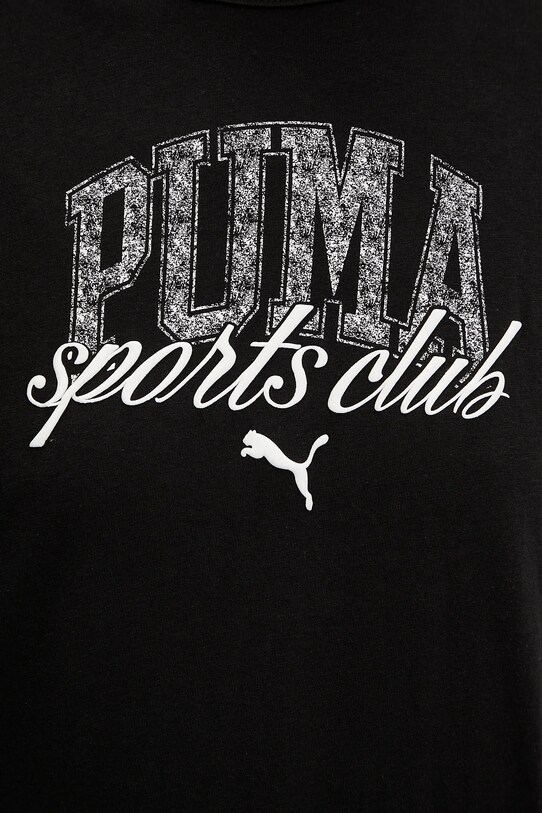 Βαμβακερό μπλουζάκι Puma 685031 μαύρο