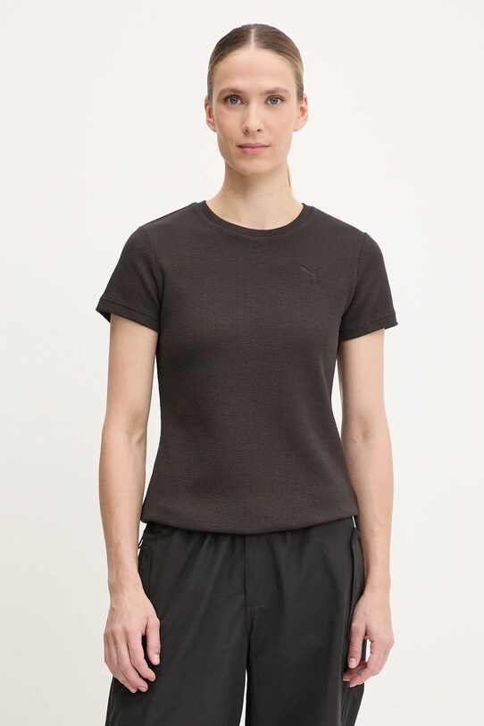 Μπλουζάκι Puma slim μαύρο 685053.