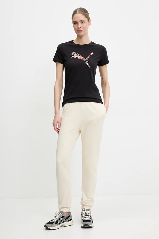 Памучна тениска Puma 685081. черен SS25