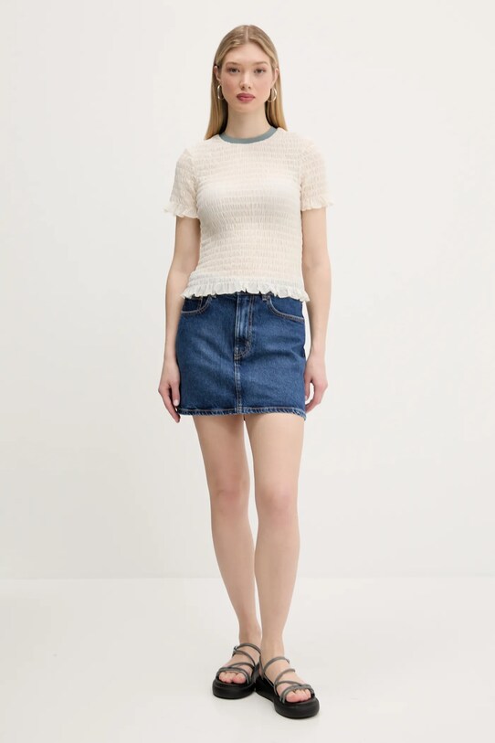 Guess Originals t-shirt W5GP51.KBBF2 beżowy SS25