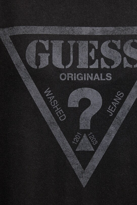 Bavlněné tričko Guess Originals černá M5GI10.K8FQ4