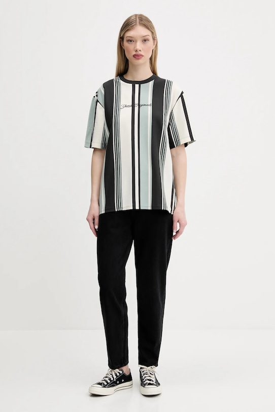 Bavlněné tričko Guess Originals M5GI59.K8FQ4 tyrkysová SS25