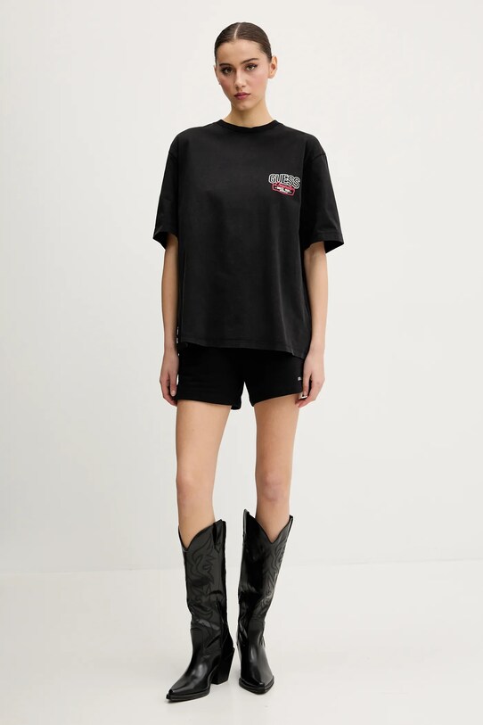Guess Originals tricou din bumbac M5GI62.K8FQ4 negru SS25